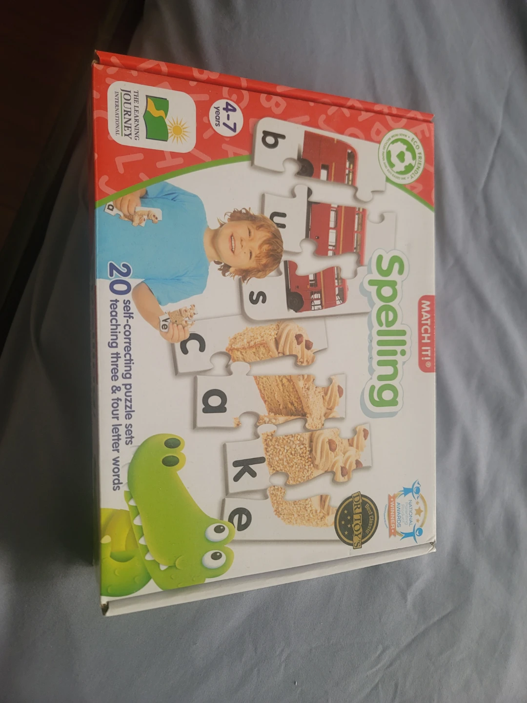 The Learning Journey Match It! Spelling Puzzle