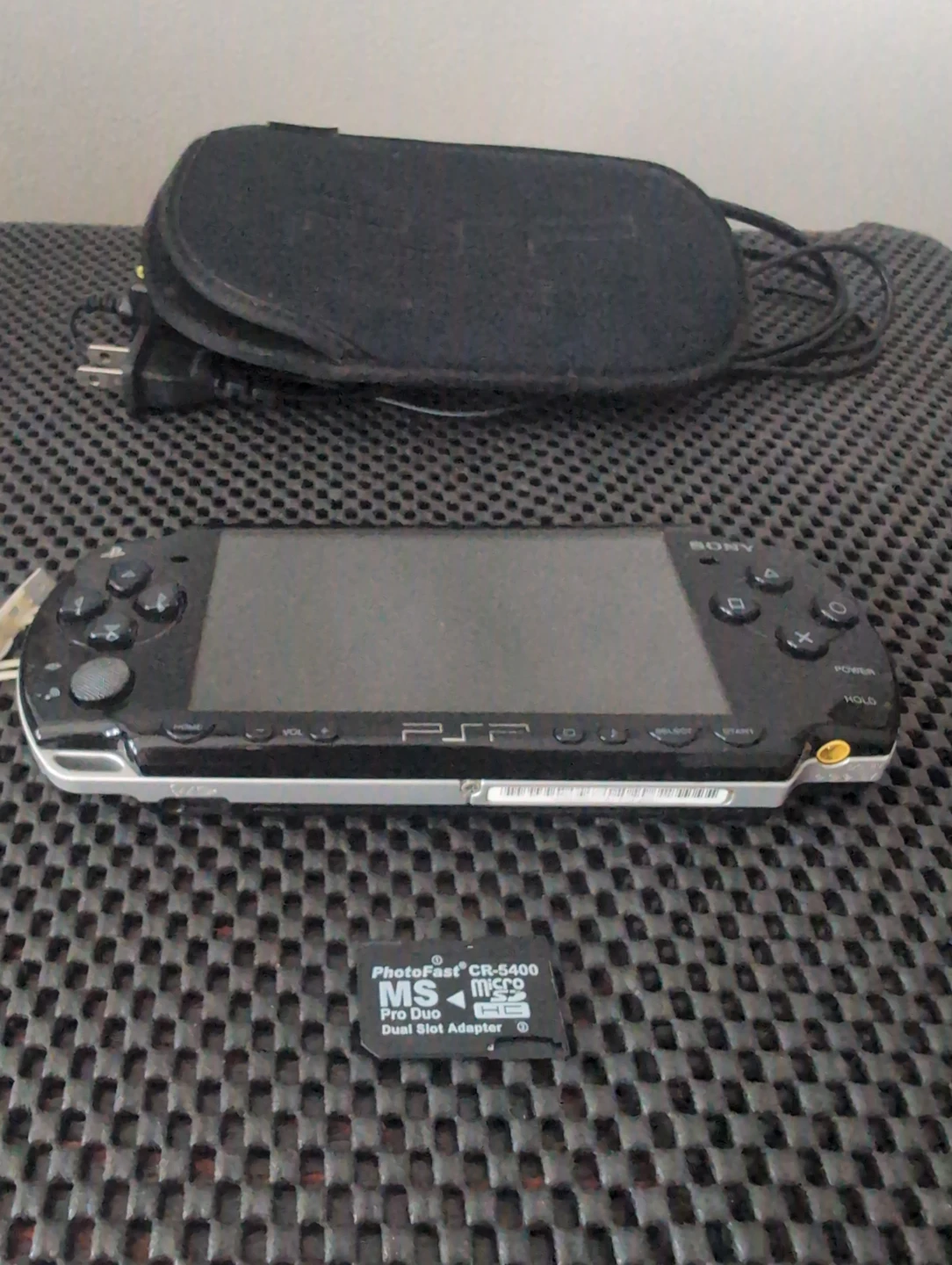 Sony PSP Handheld Console with Case and Micro SD Adapter - photo 2