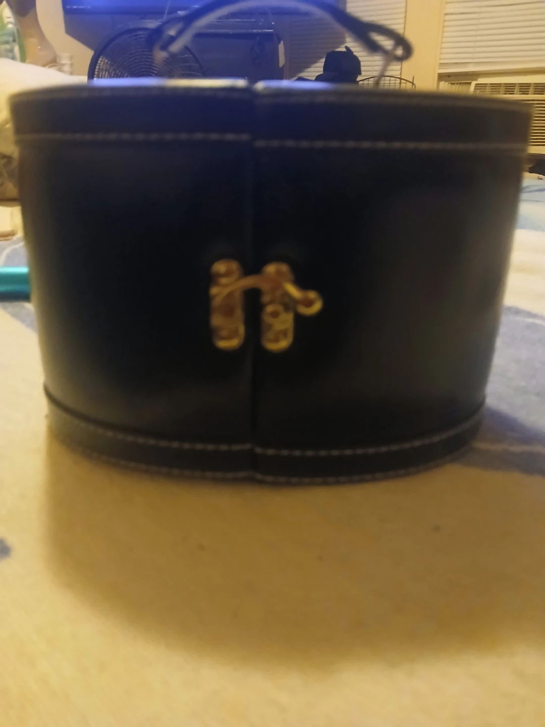 Black Leatherette Jewelry Case