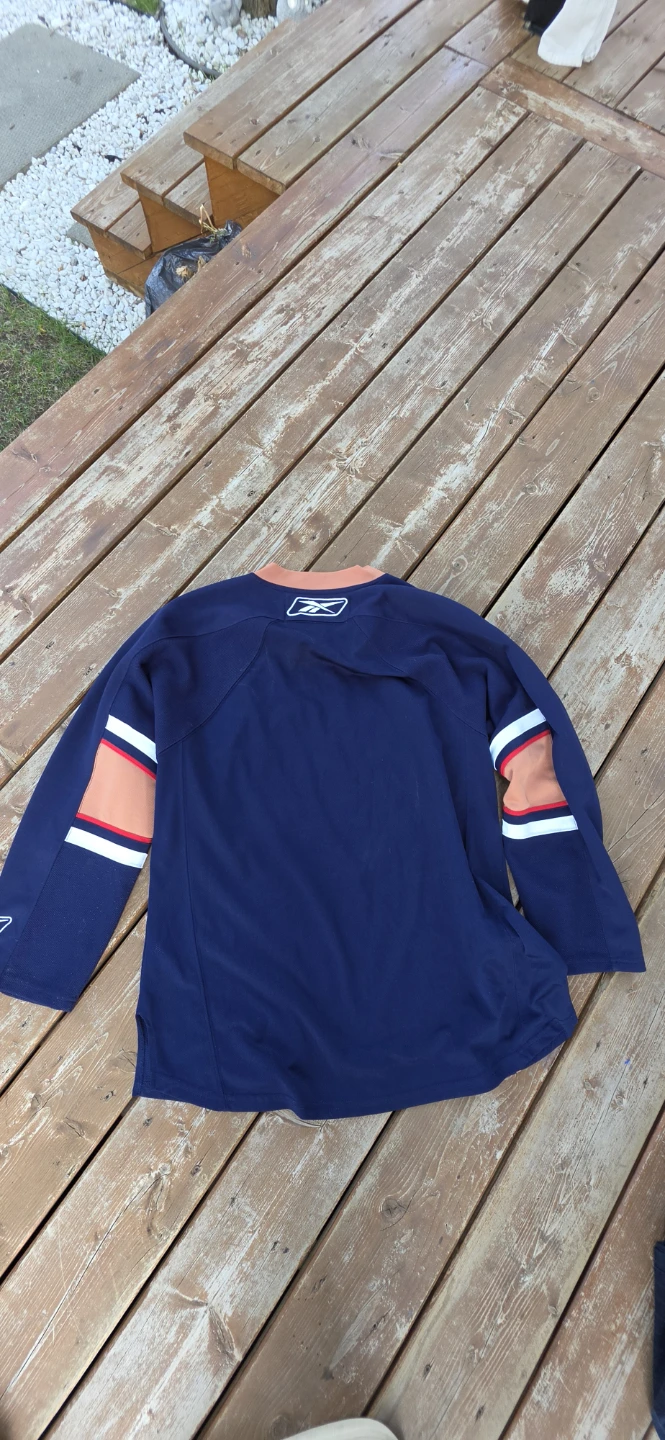 Reebok Edmonton Oilers Jersey mens Large - photo 4
