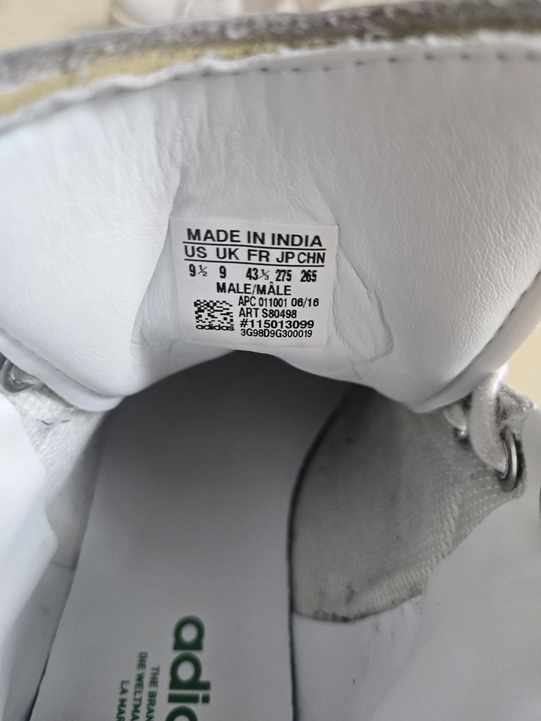 Adidas Stan Smith Mid Sneakers Size 9.5 - photo 2