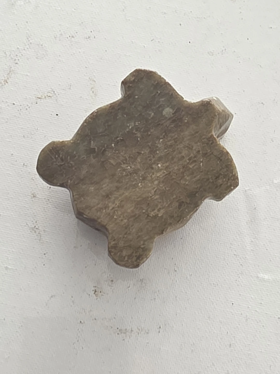 Hand-Carved Stone Turtle Figurine - photo 3