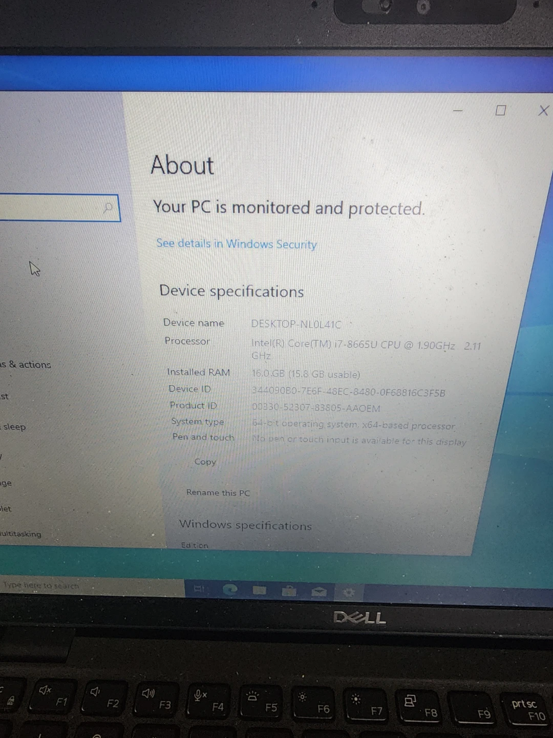 Dell Latitude Laptop i7-8665U 16GB RAM windows 11 - photo 2