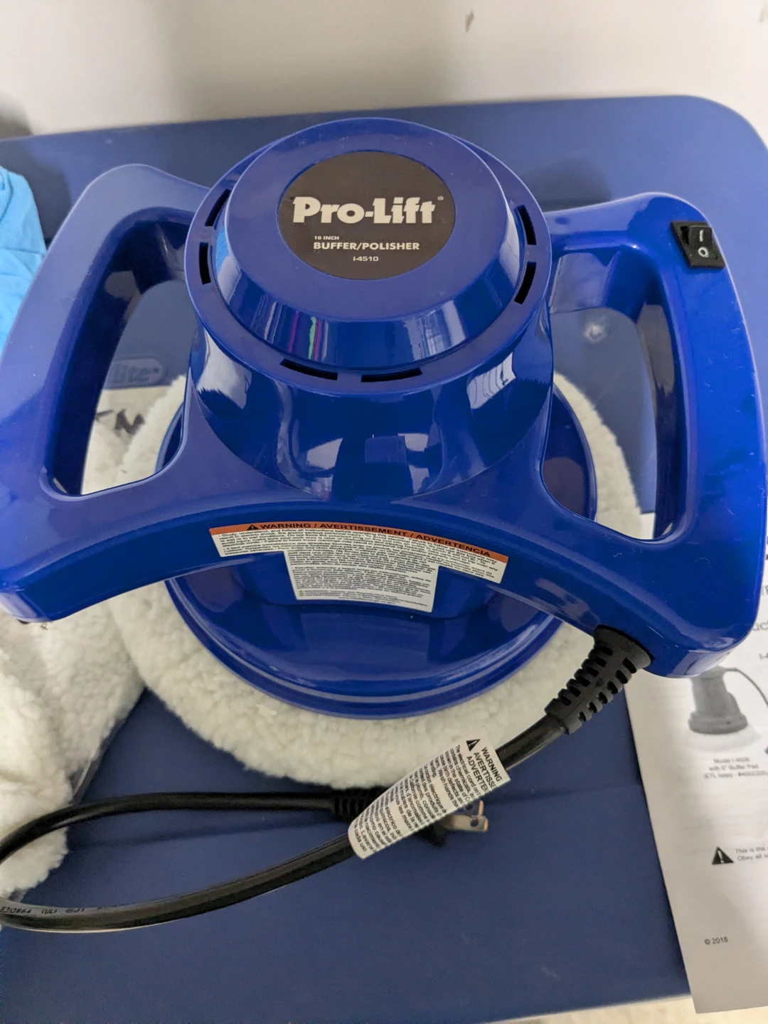 Pro-Lift Orbital Car Buffer & Polisher Machine - photo 4