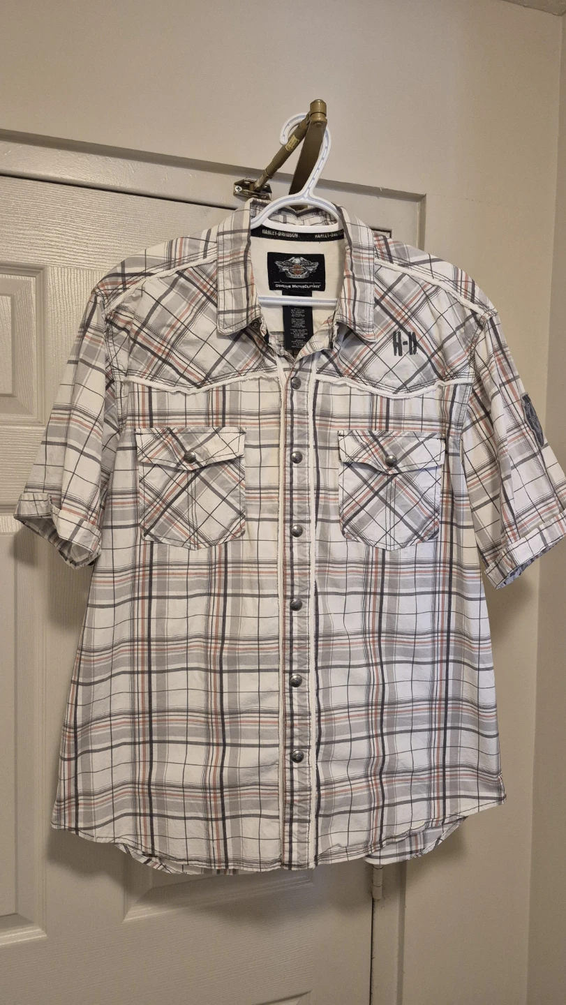 Harley-Davidson Plaid Shirt