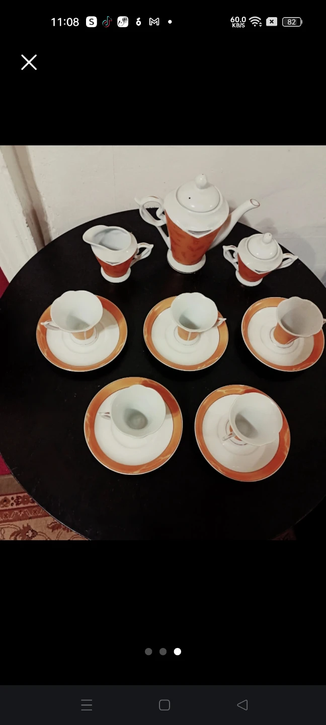 Vintage Ceramic Tea Set🏈