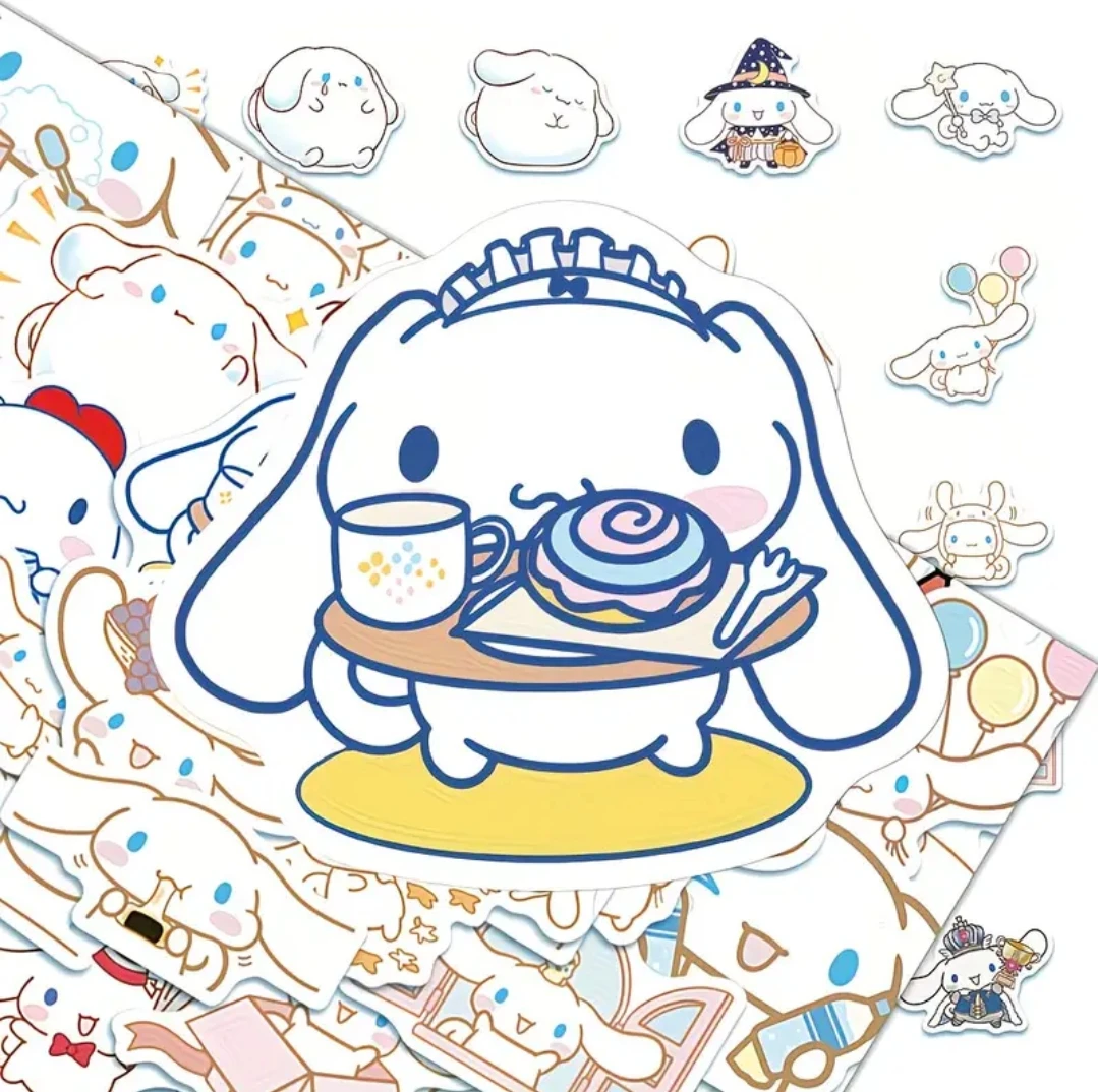 Cinnamon roll stickers 50 pcs - photo 2