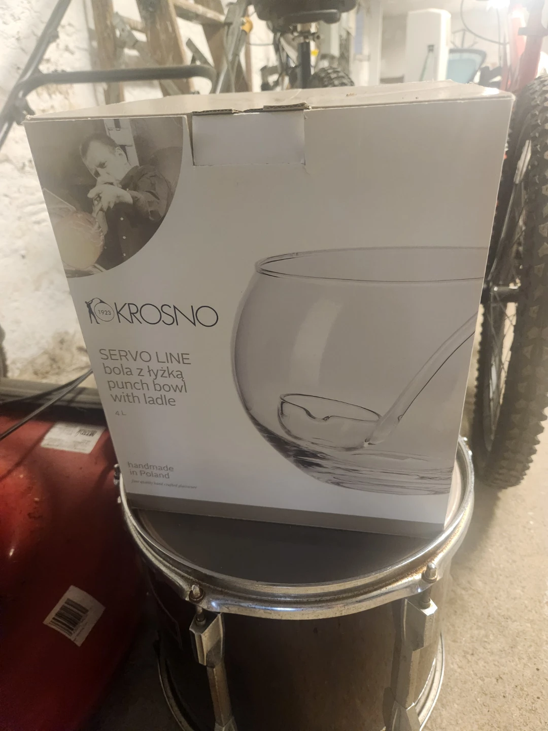 Krosno Servo Line Punch Bowl with Ladle