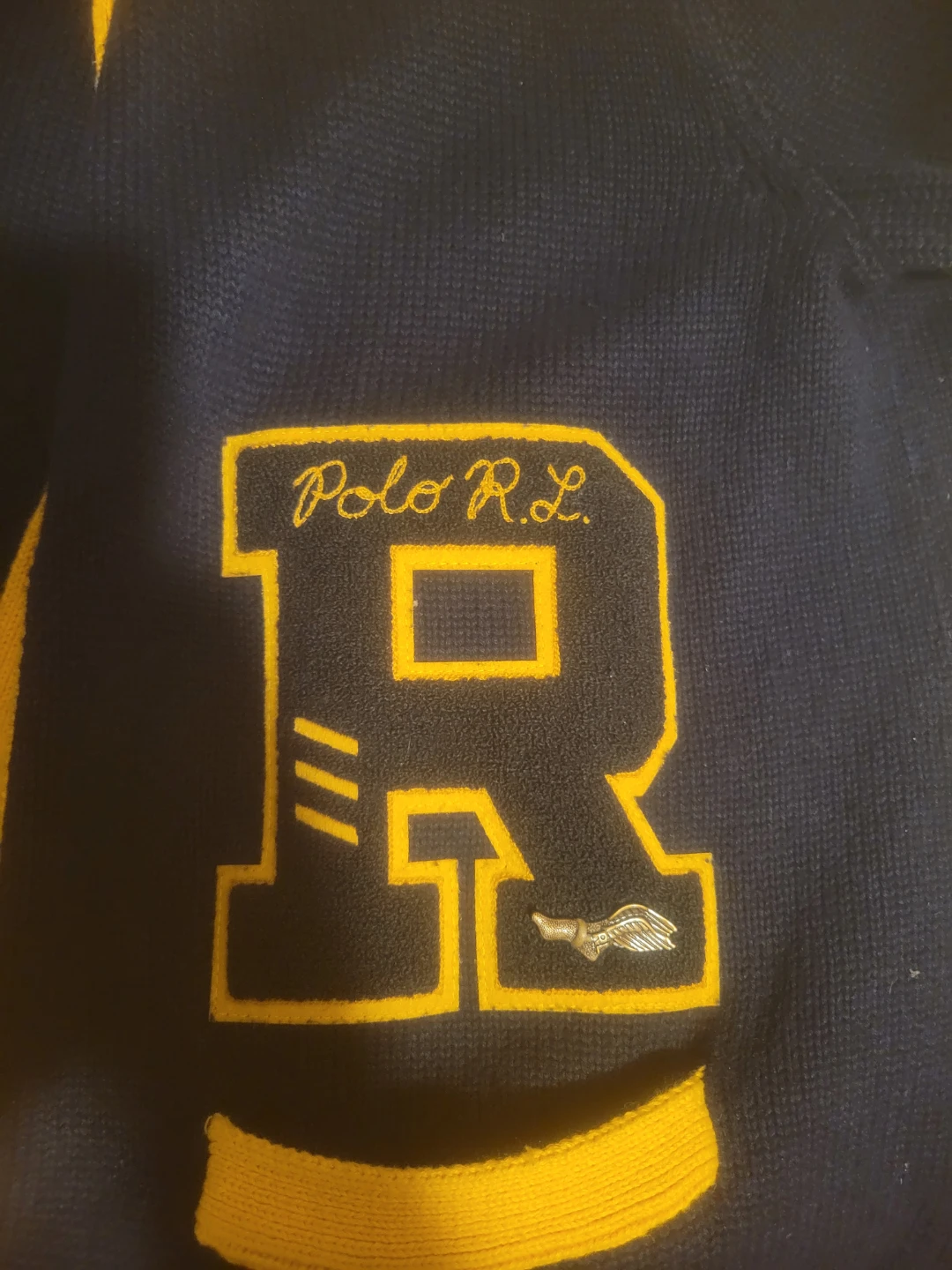 Polo Ralph Lauren Letterman Cardigan - photo 3