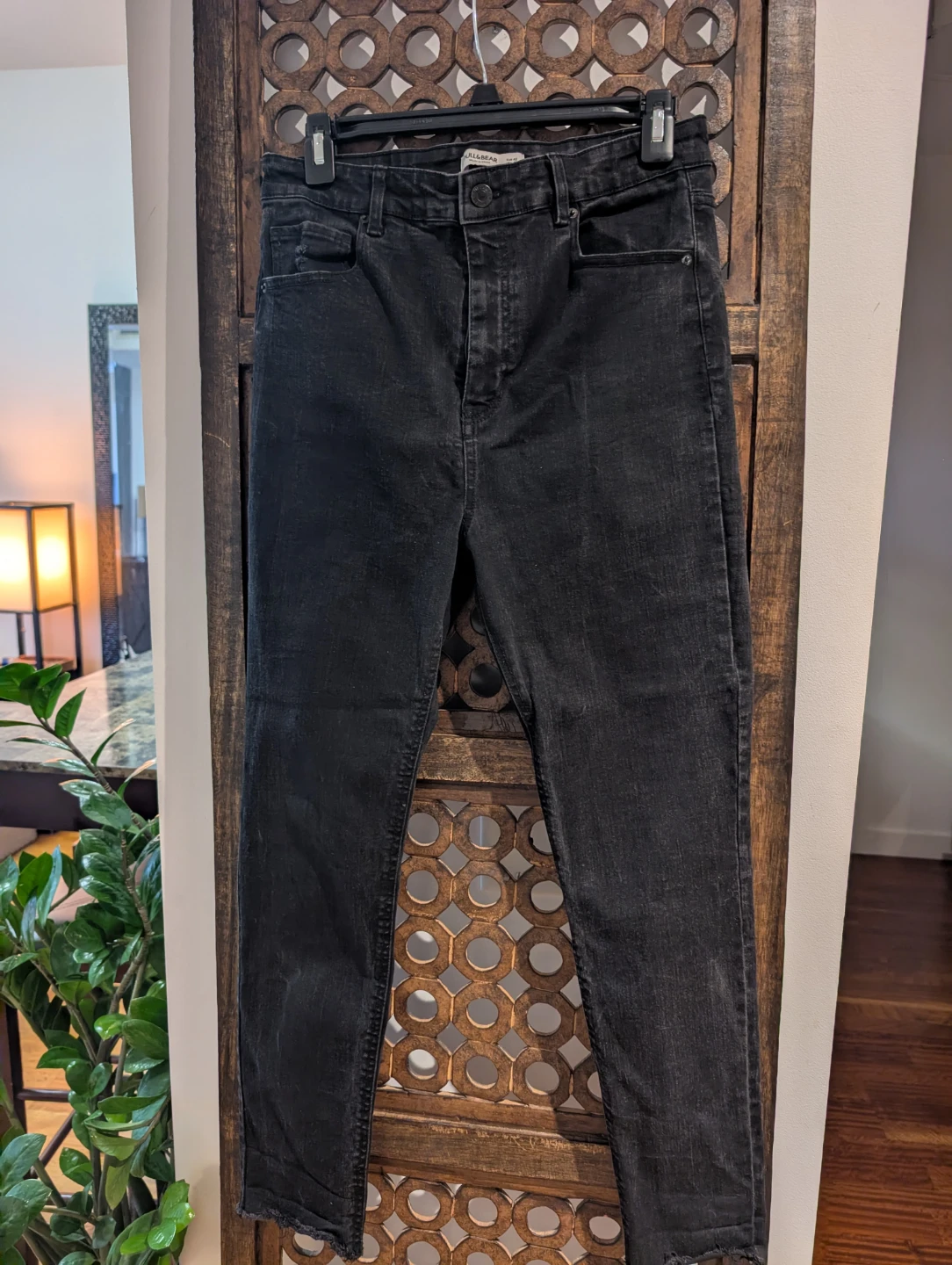 Pull&Bear Black Denim Jeans