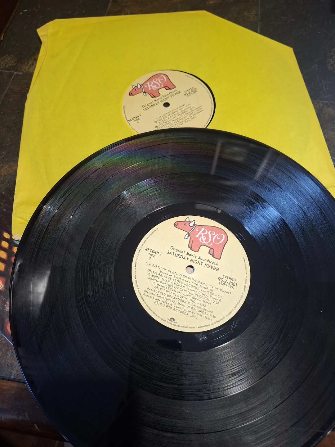 Saturday Night Fever Original Movie Soundtrack 2-LP Set - photo 2