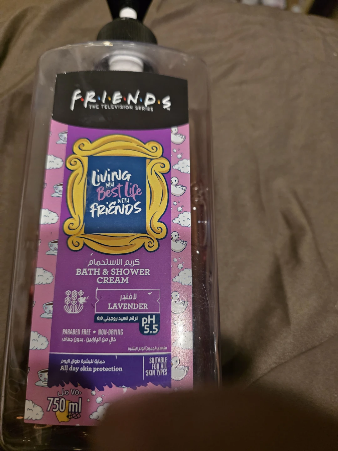 Friends Lavender Bath & Shower Cream 750ml