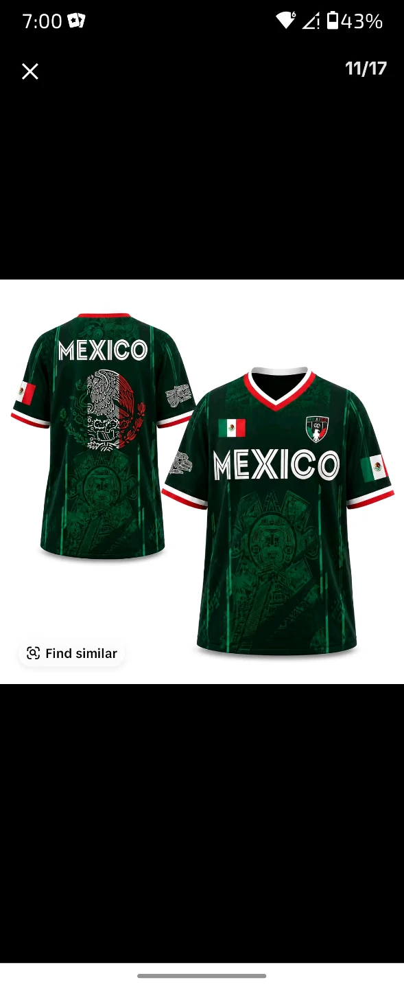 Mexico National Team Soccer Jersey