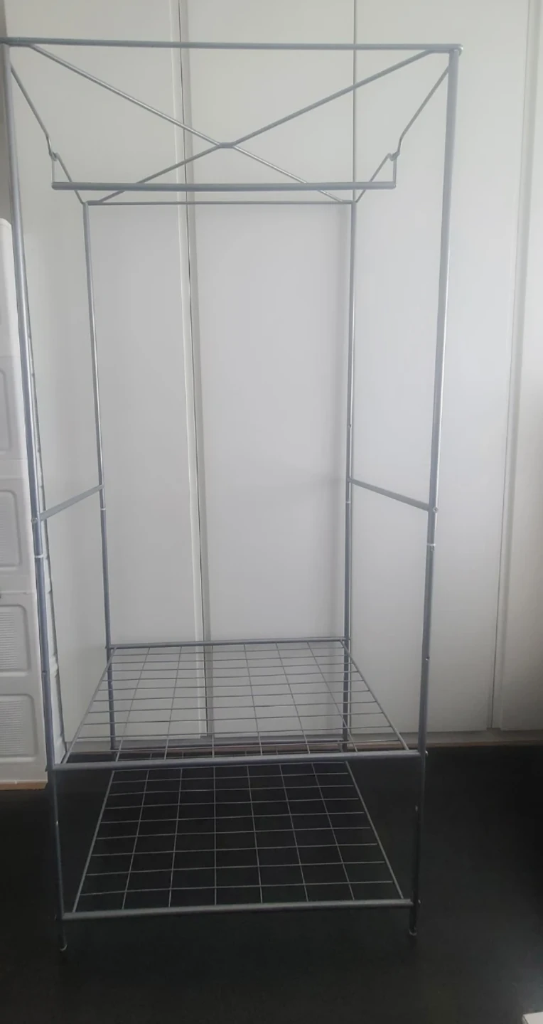 Cloth Rack with Shelves