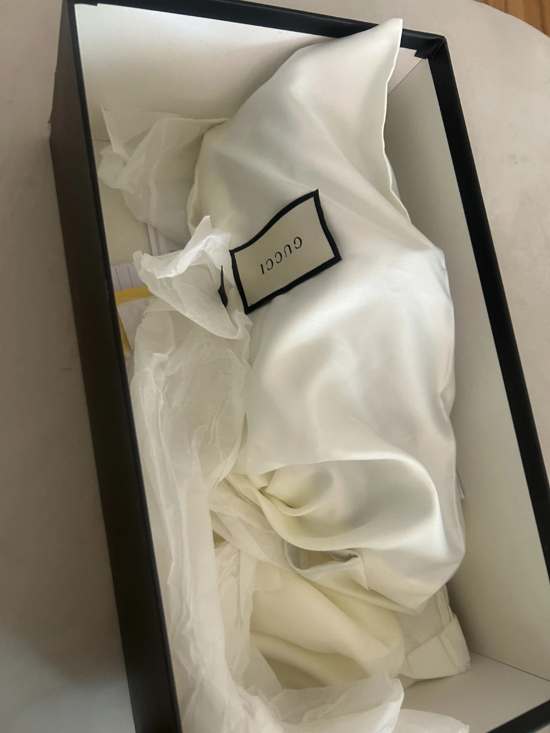 Gucci Black Leather Slip-On Sneakers - photo 3