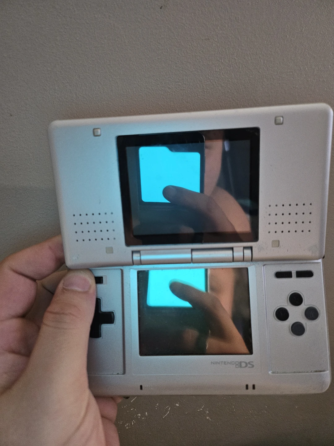 Nintendo DS Original Silver Handheld Console
