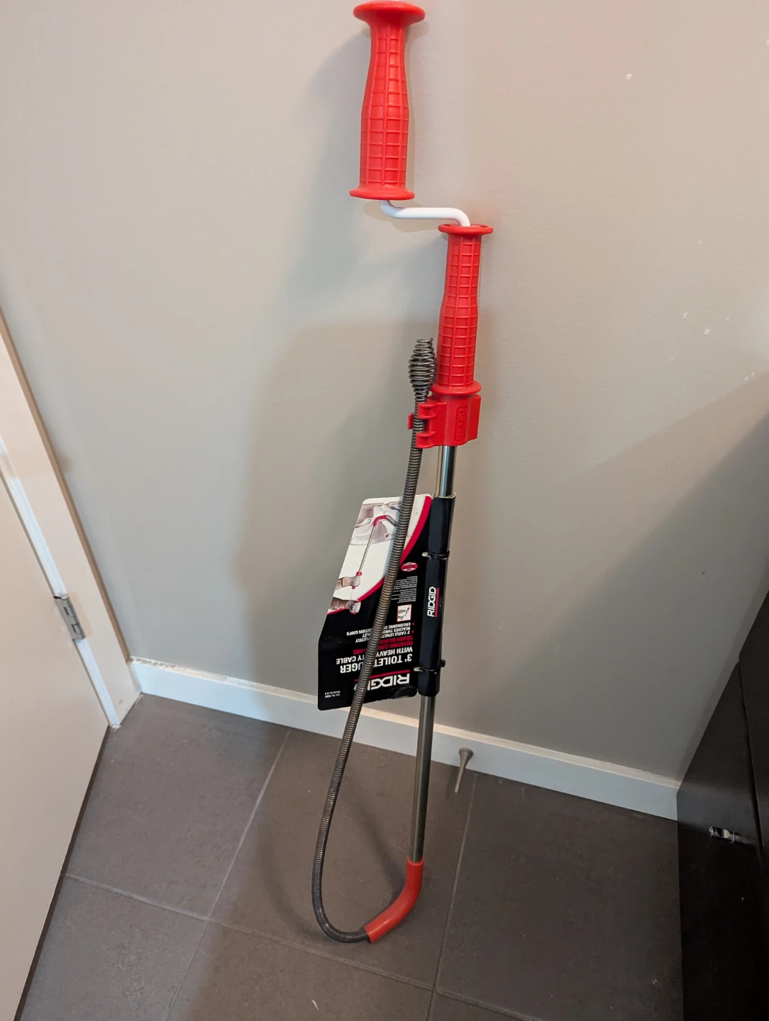 RIDGID 3' Toilet Auger