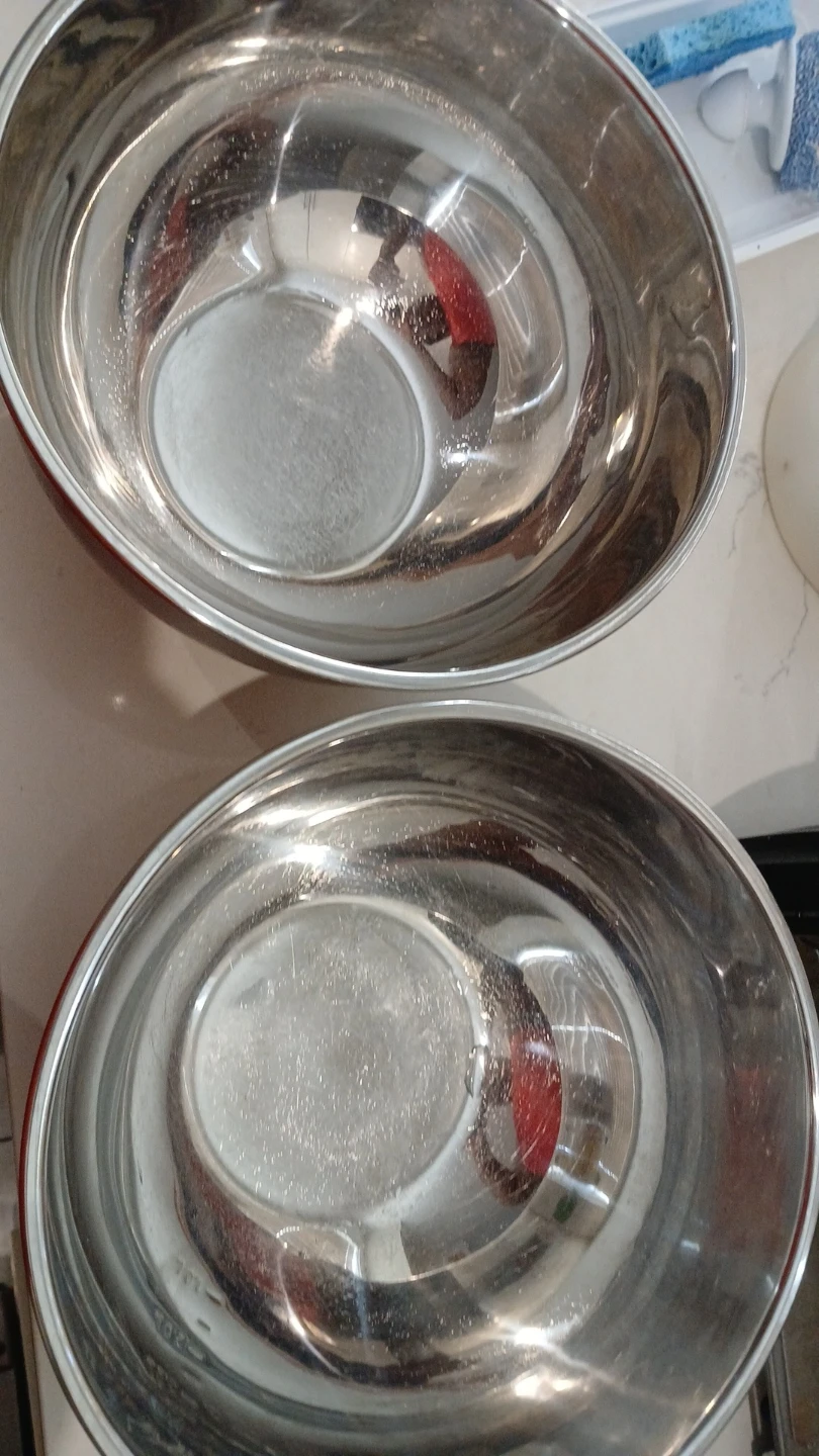Set of Two Stainless Steel Mixing Bowls - photo 2