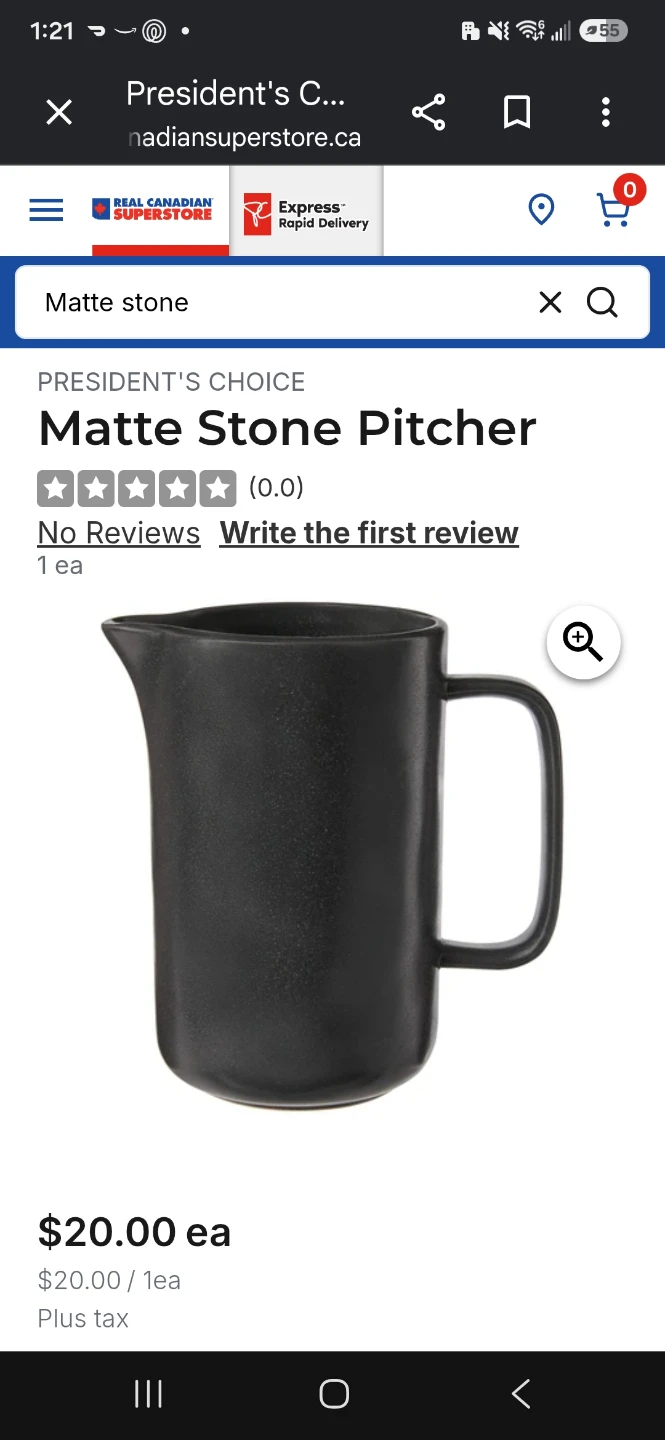 President's Choice Matte Stone dishware set - photo 3