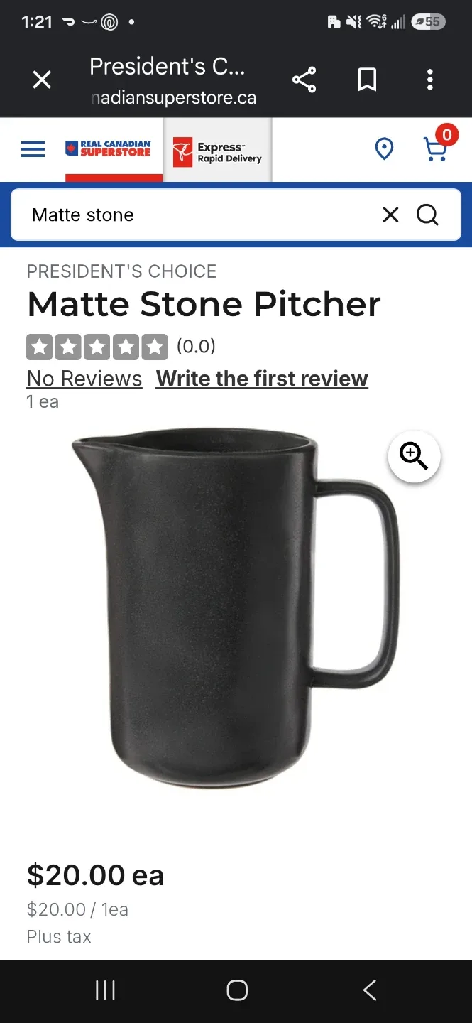 President's Choice Matte Stone dishware set - photo 3