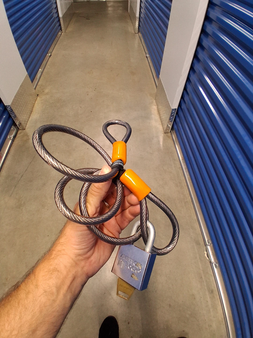 American Lock Padlock with Security Cable 🏈