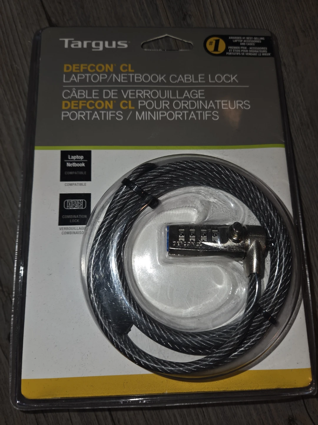 Targus DEFCON CL Laptop Cable Lock