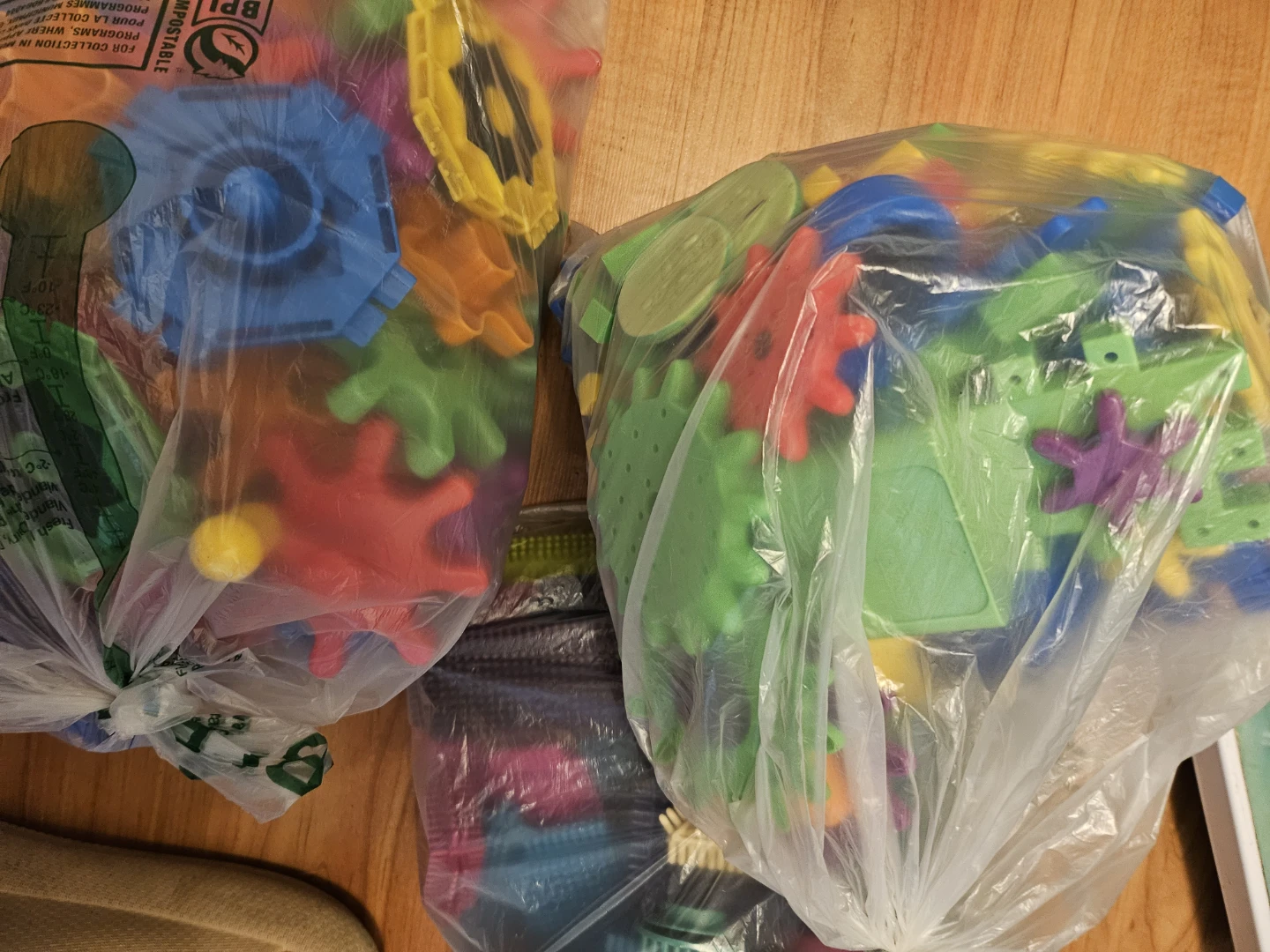 Lot of Assorted Building Blocks and Gear Toys - photo 5