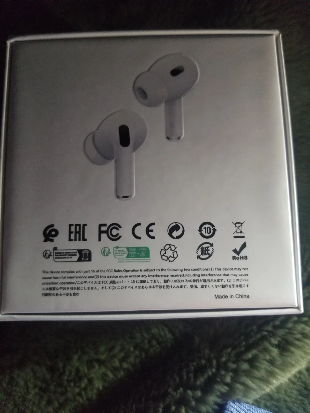Wireless Earbuds with Screen open box - photo 2