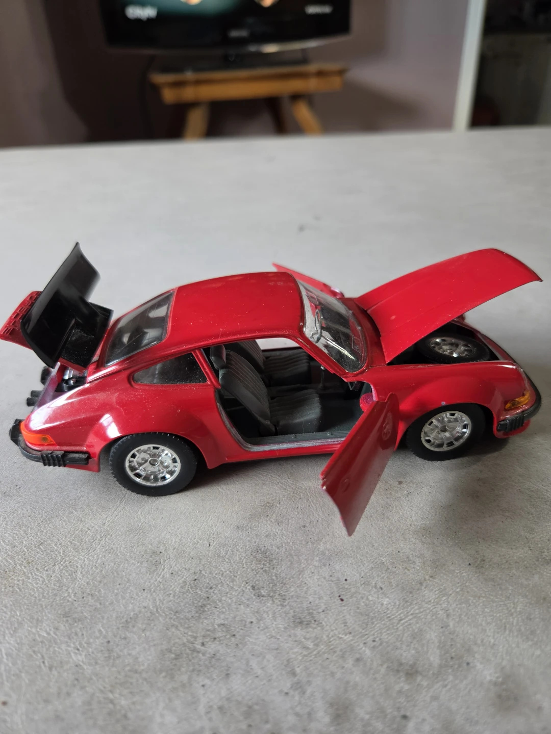 1970s Bburago Porsche 911 1/24 Diecast Model
