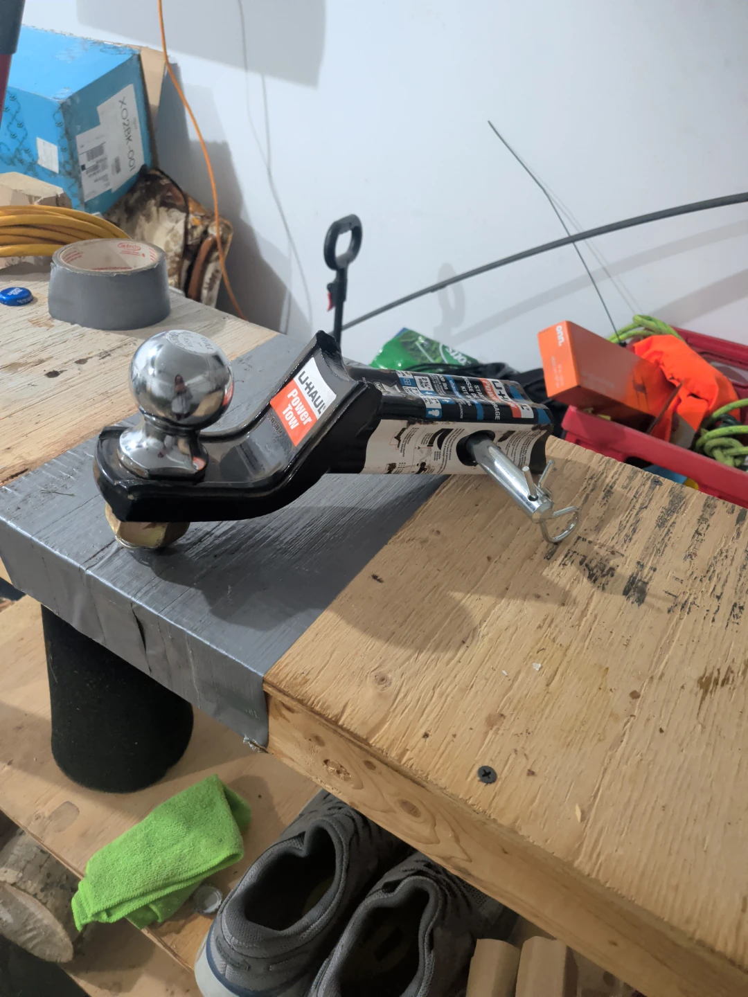U-Haul Power Tow Ball Mount
