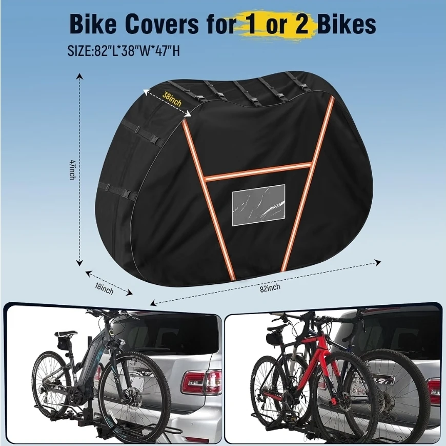 Waterproof Bike Cover for 1 or 2 Bikes - photo 3