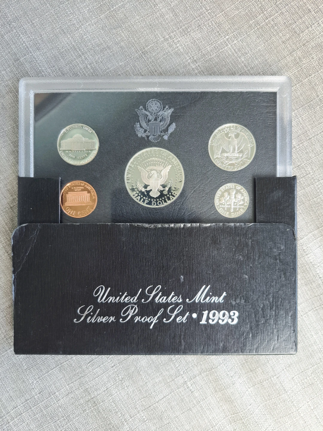 1993 United States Mint Silver Proof Set