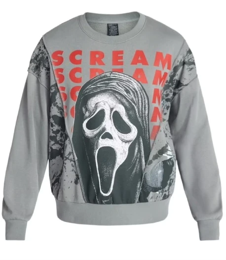 Ghostface Men's Crewneck Fleece Sweatshirt