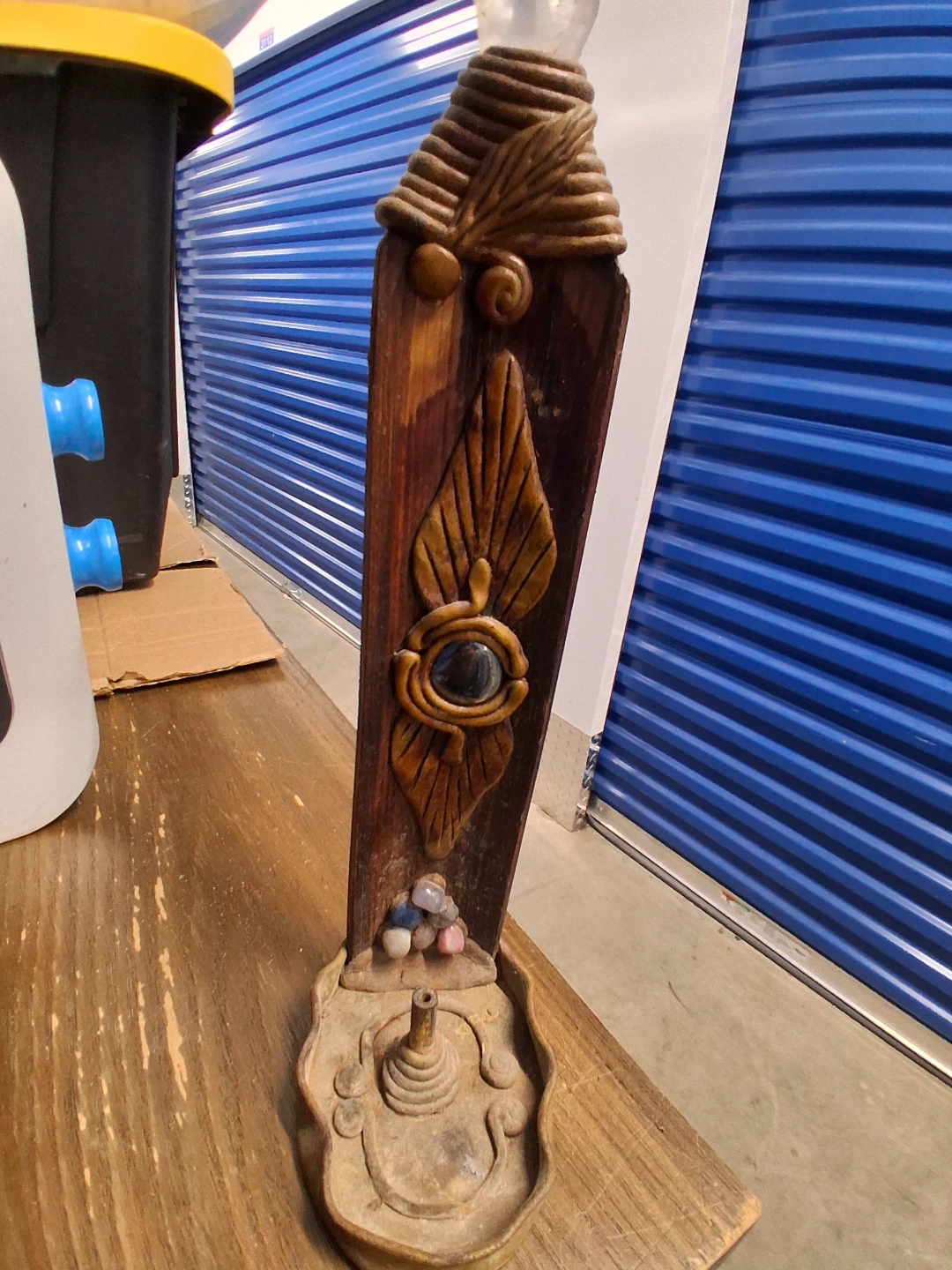 Handmade Wooden Incense Burner