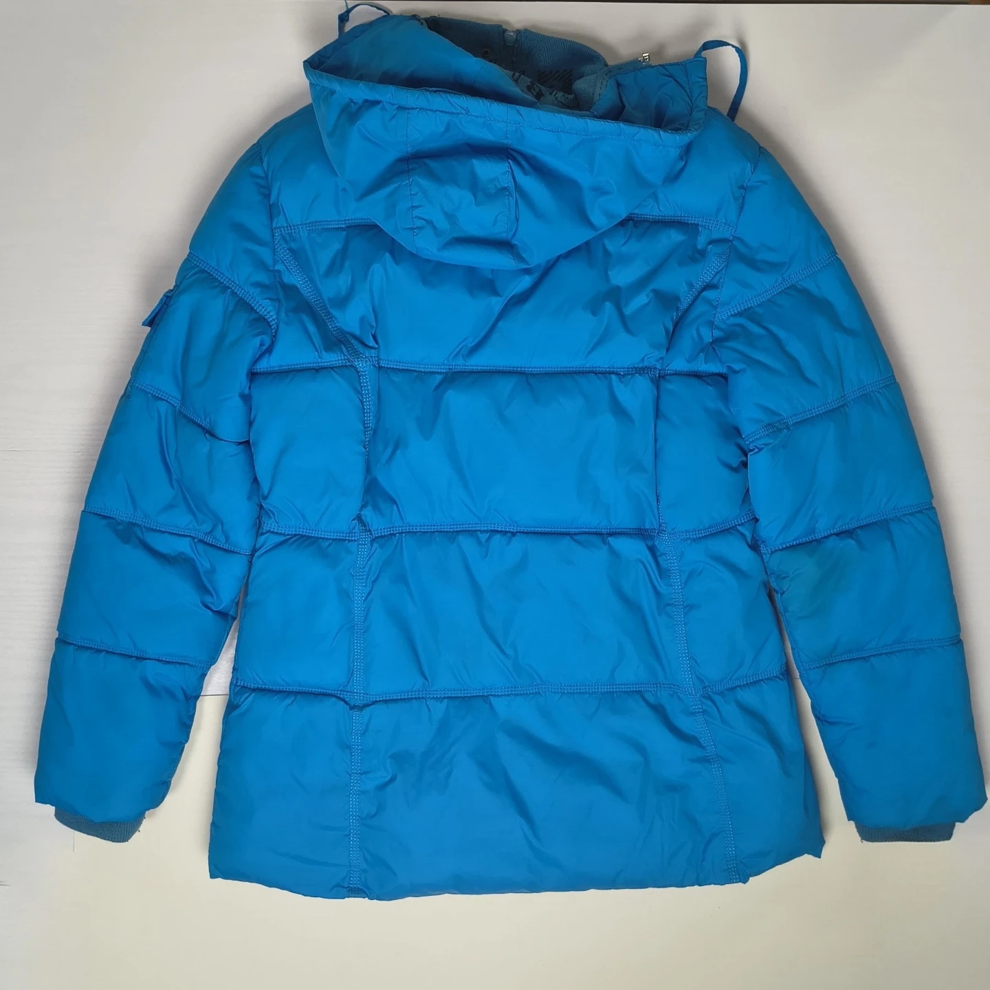 Blue Puffer Winter Jacket - photo 2