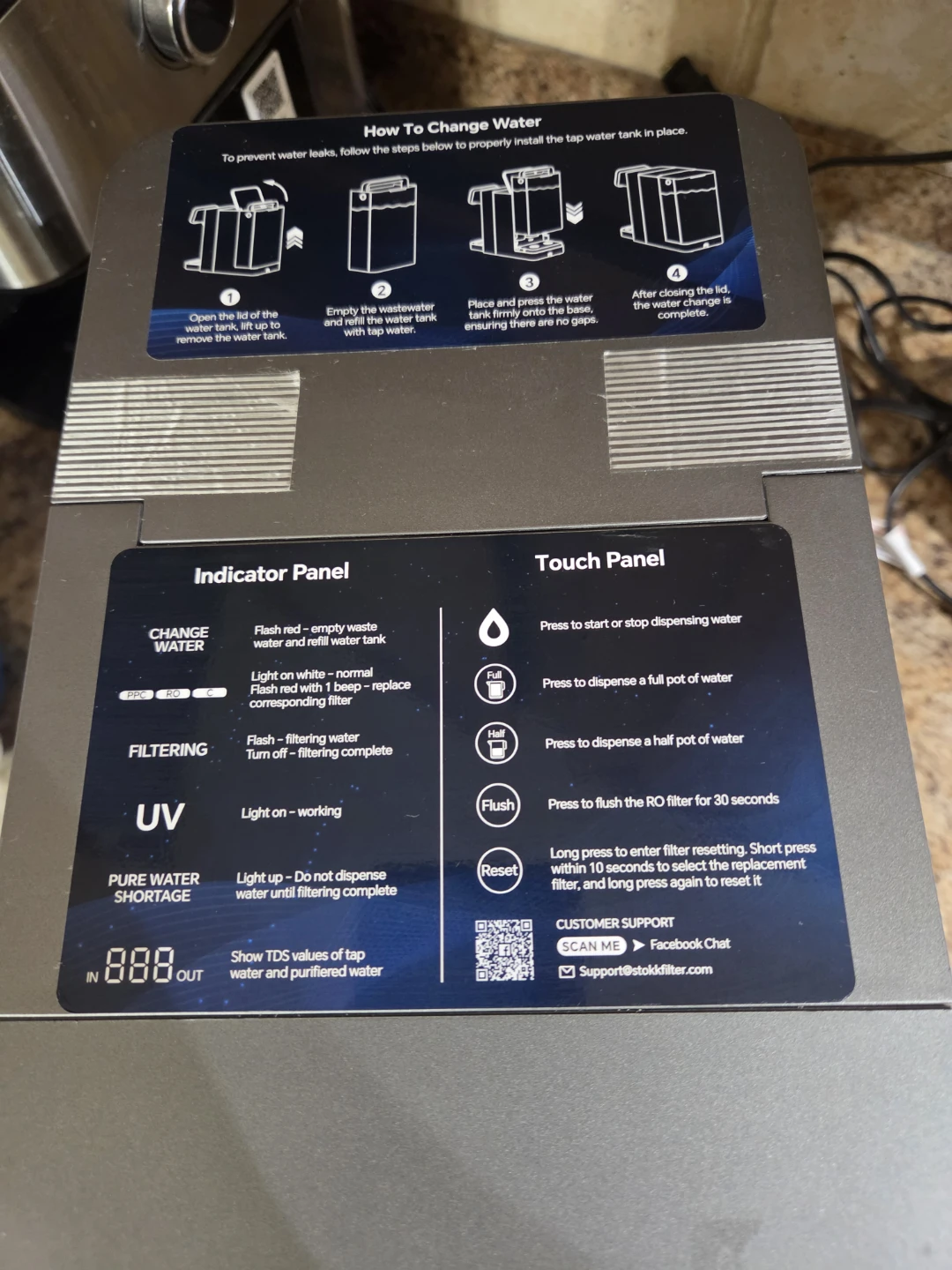 Stokk T1 Lite-G Countertop Water Purifier - photo 4