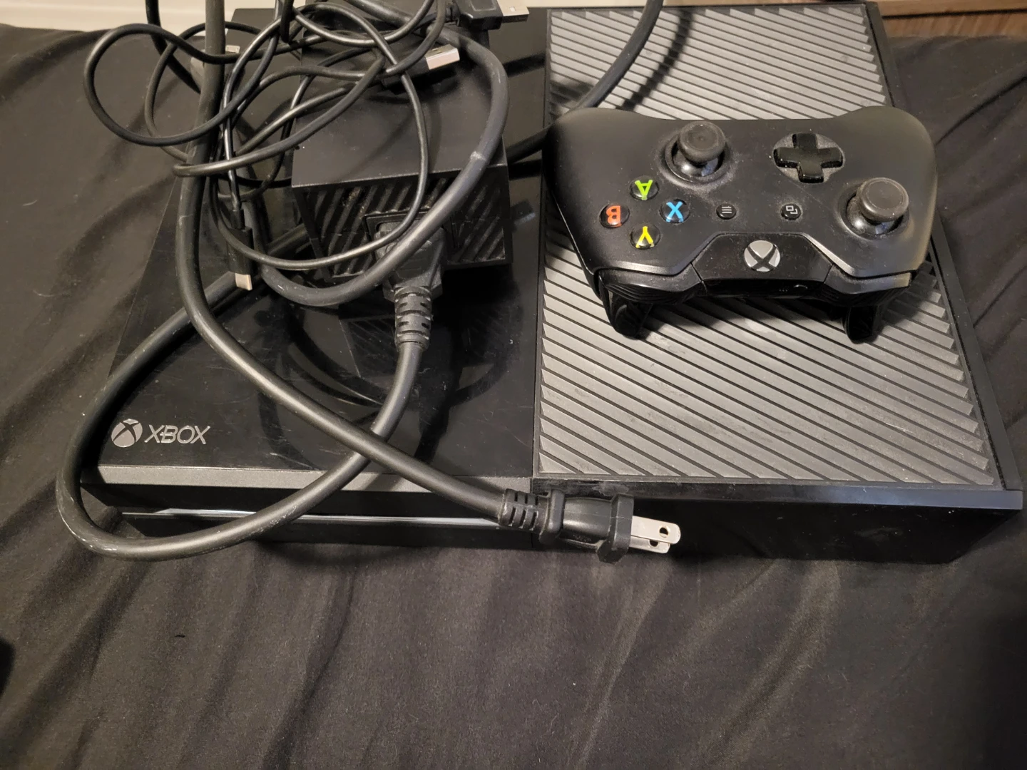 Xbox One Console with Controller and Power Supply