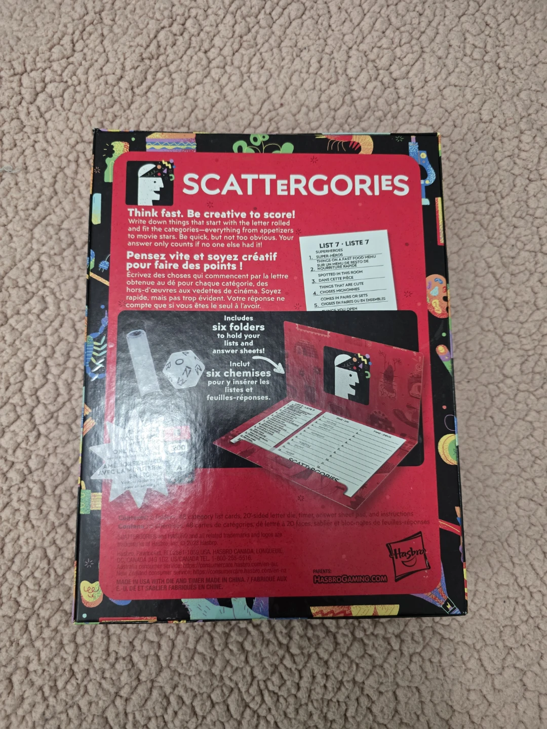 NEW - Scattergories - photo 2