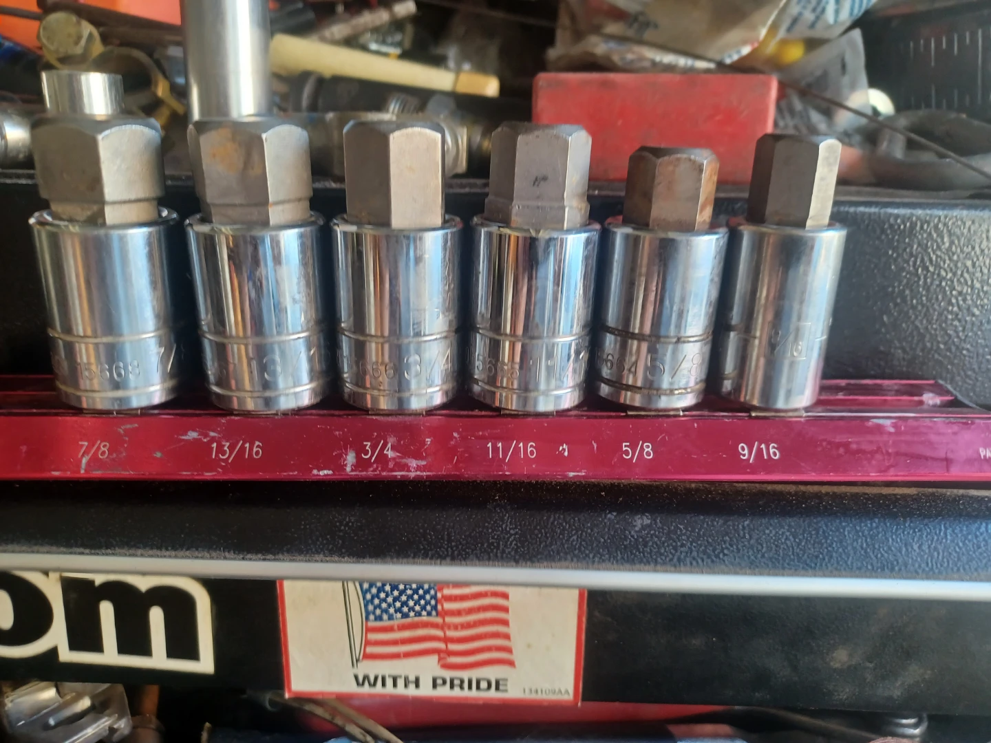 Large Allen key Socket Set