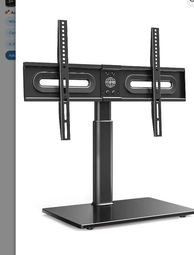 FITUEYES Universal TV Stand for 65 inch