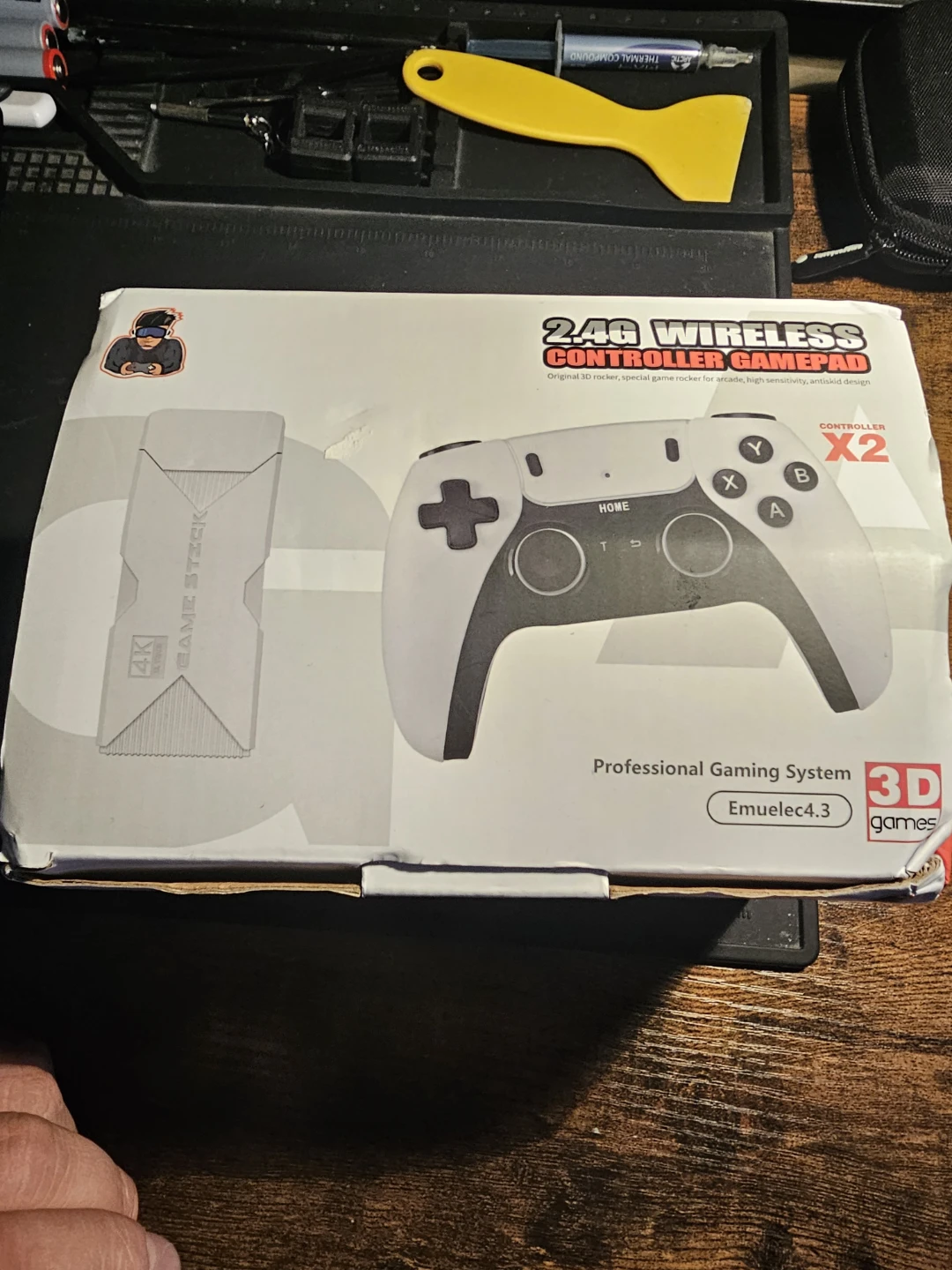 2.4G Wireless Game Controller and Game Stick