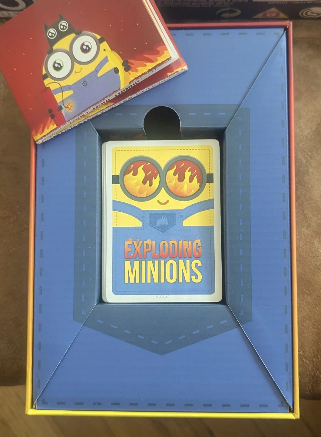 🍌 Exploding Minions Card Game (Easy Family Game)