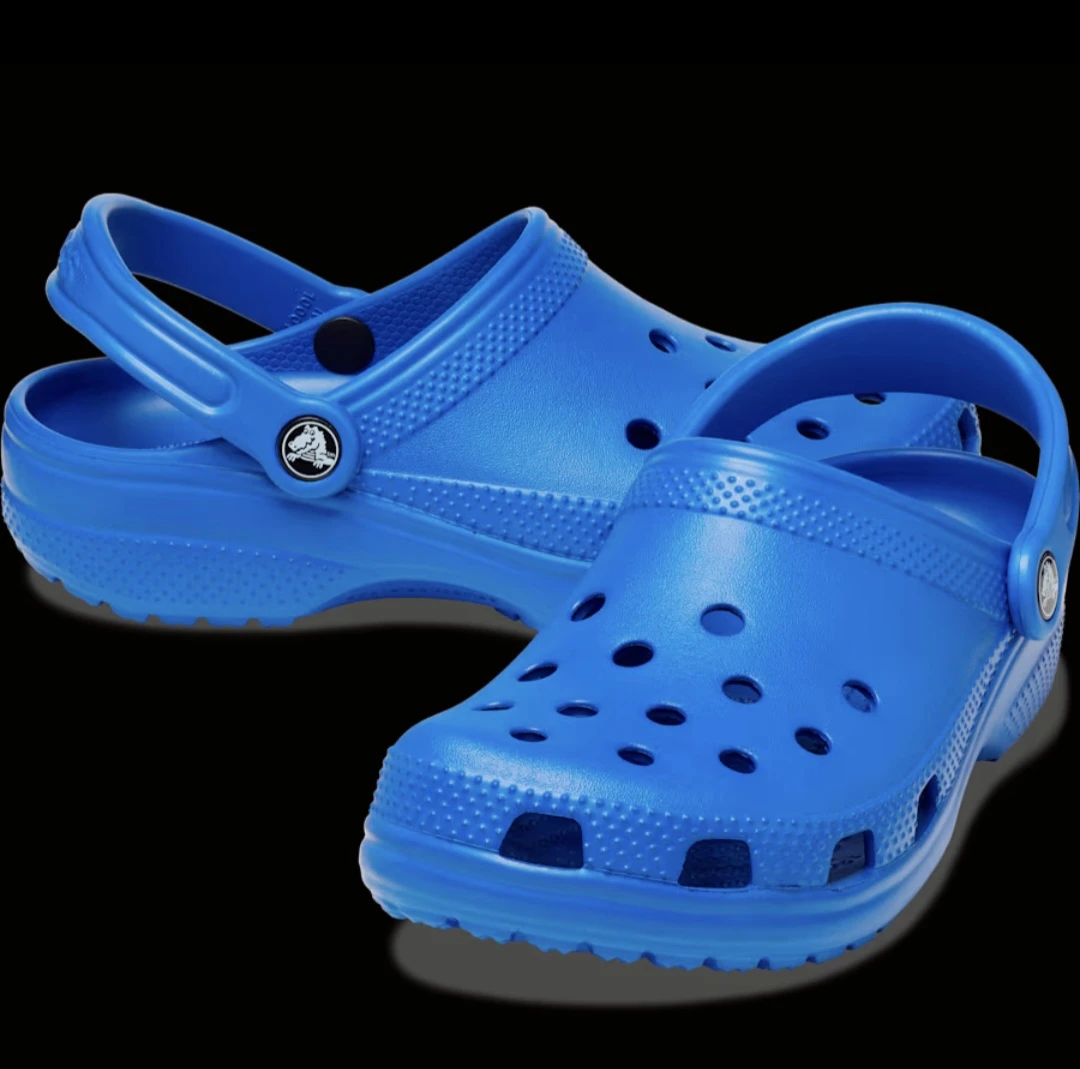Blue Crocs Classic Clogs