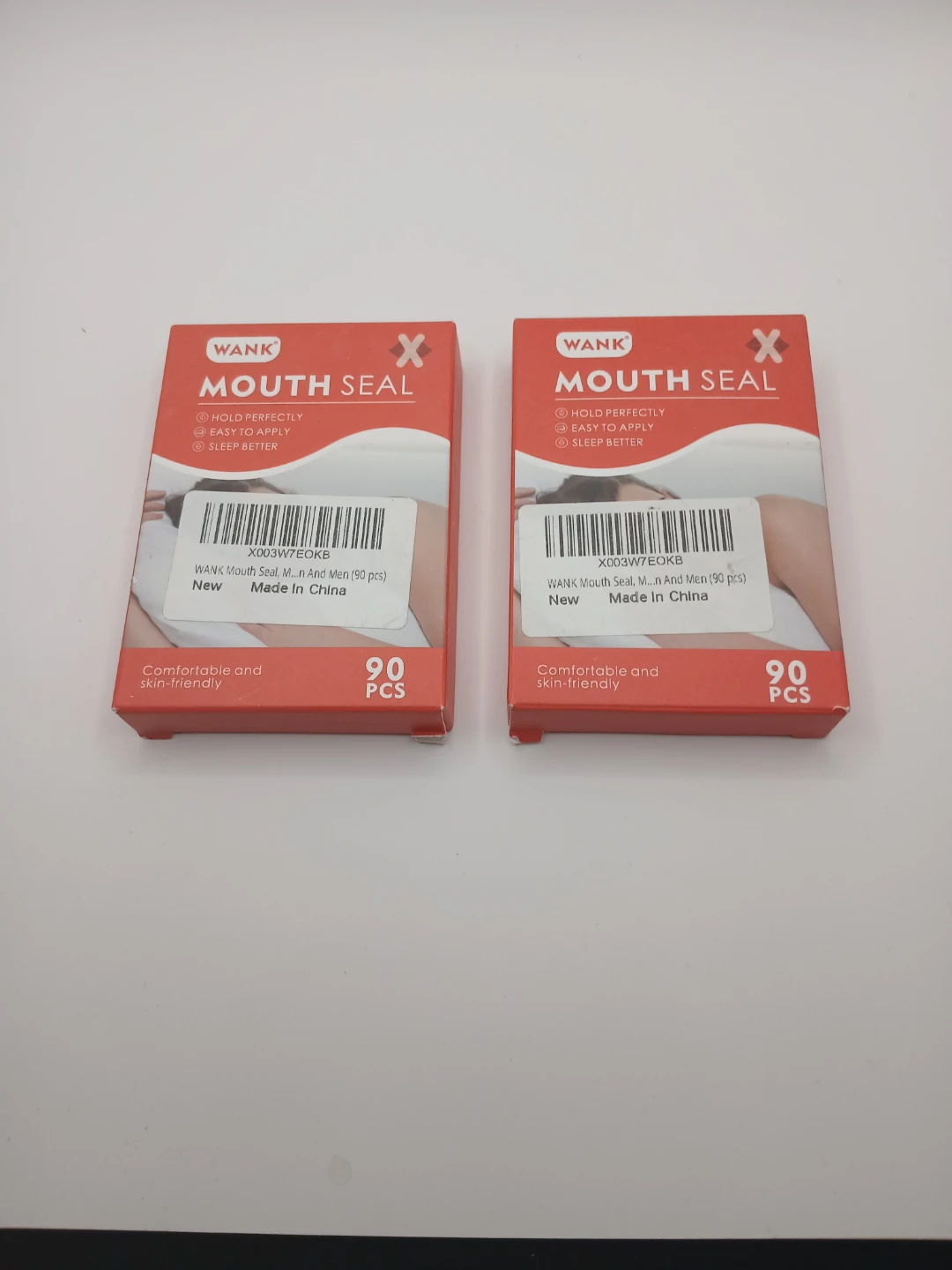 WANK Mouth Tape (2 Pack, 90 pcs each)