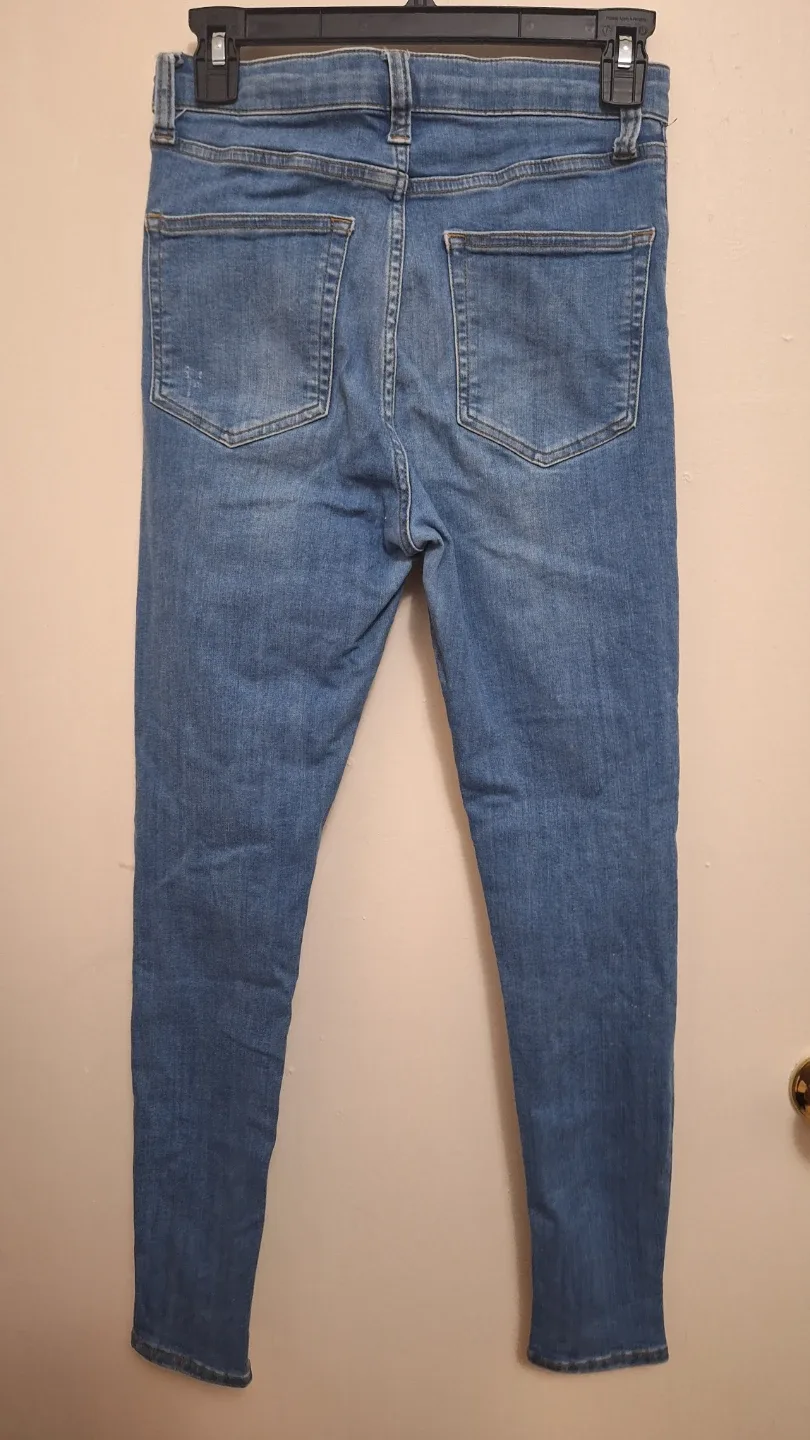 Topshop Moto Jamie Jeans Size W28 L32 - photo 2