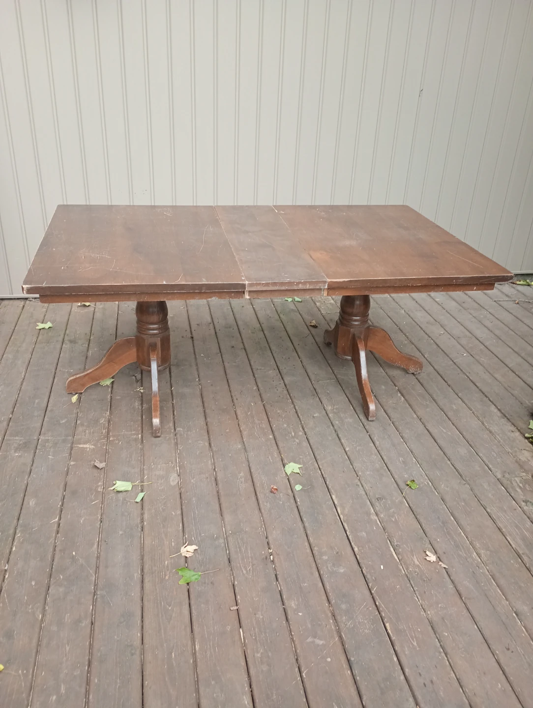 Extendable Wooden Dining Table