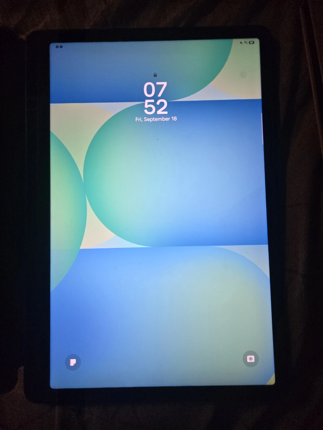 Samsung Galaxy Tab S10 FE+ (w/ case + screen protector)