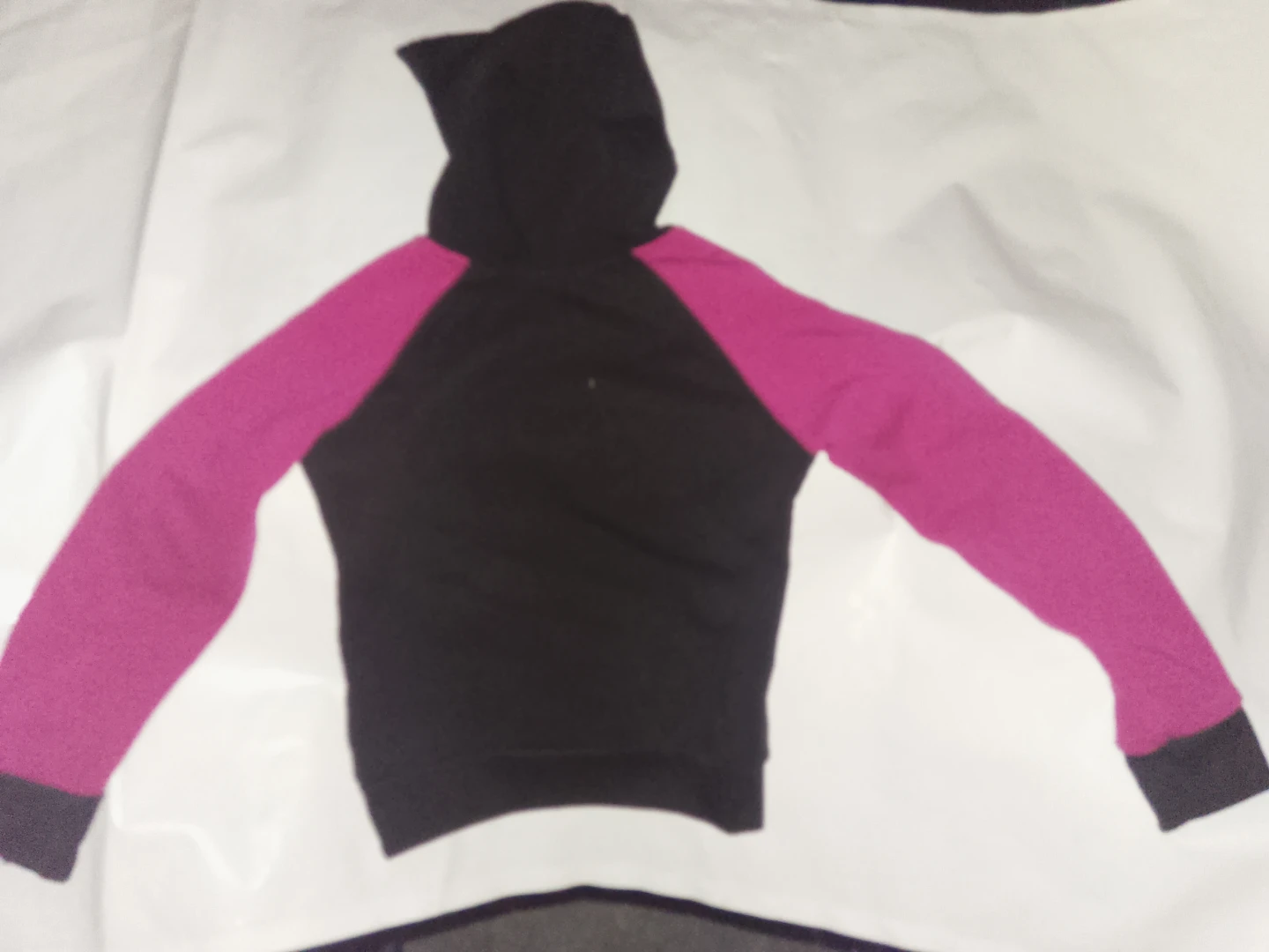 Girls Black and Pink Love Hoodie size 14/16 - photo 4