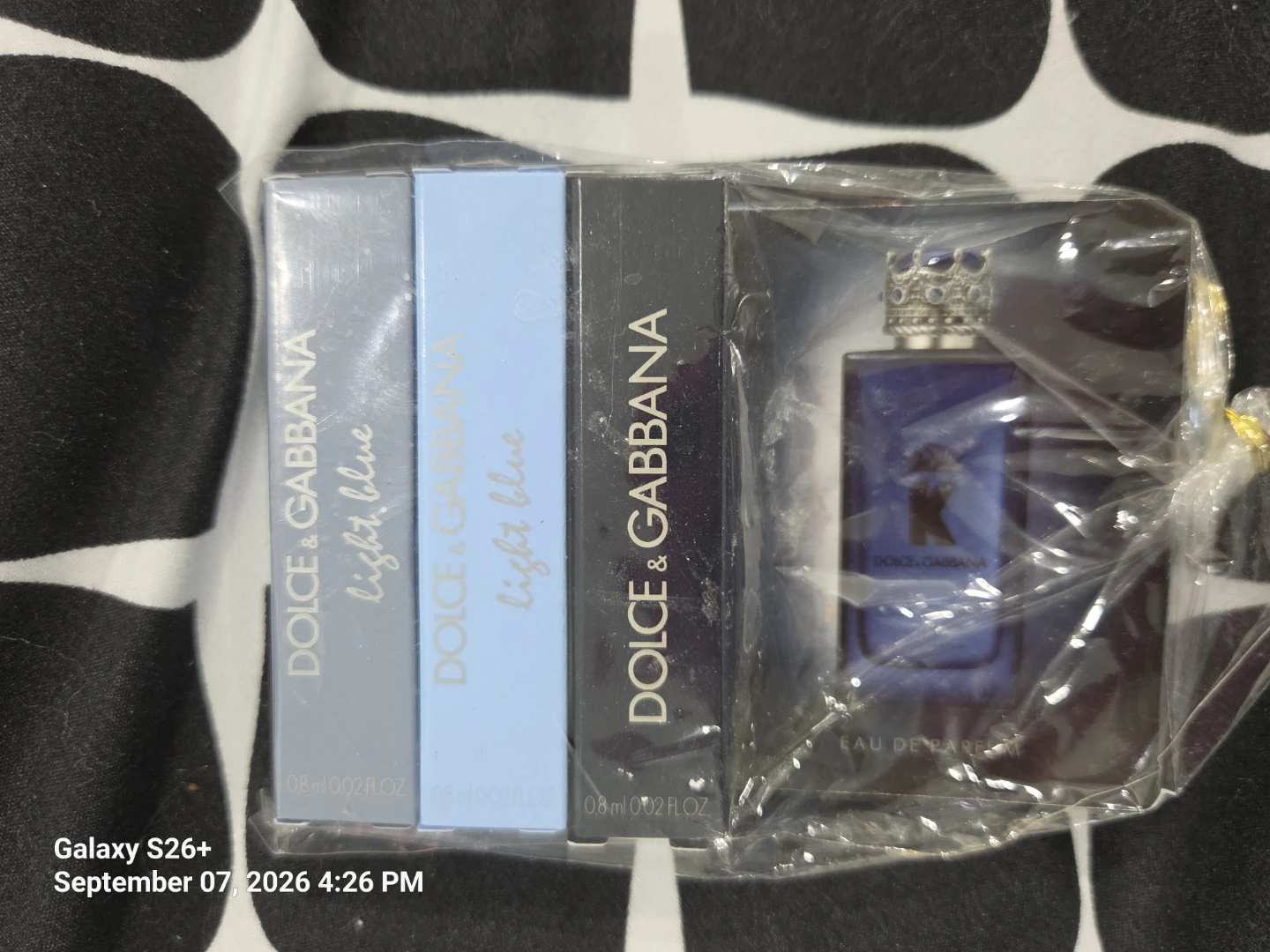 Dolce & Gabbana Fragrance Sample Set