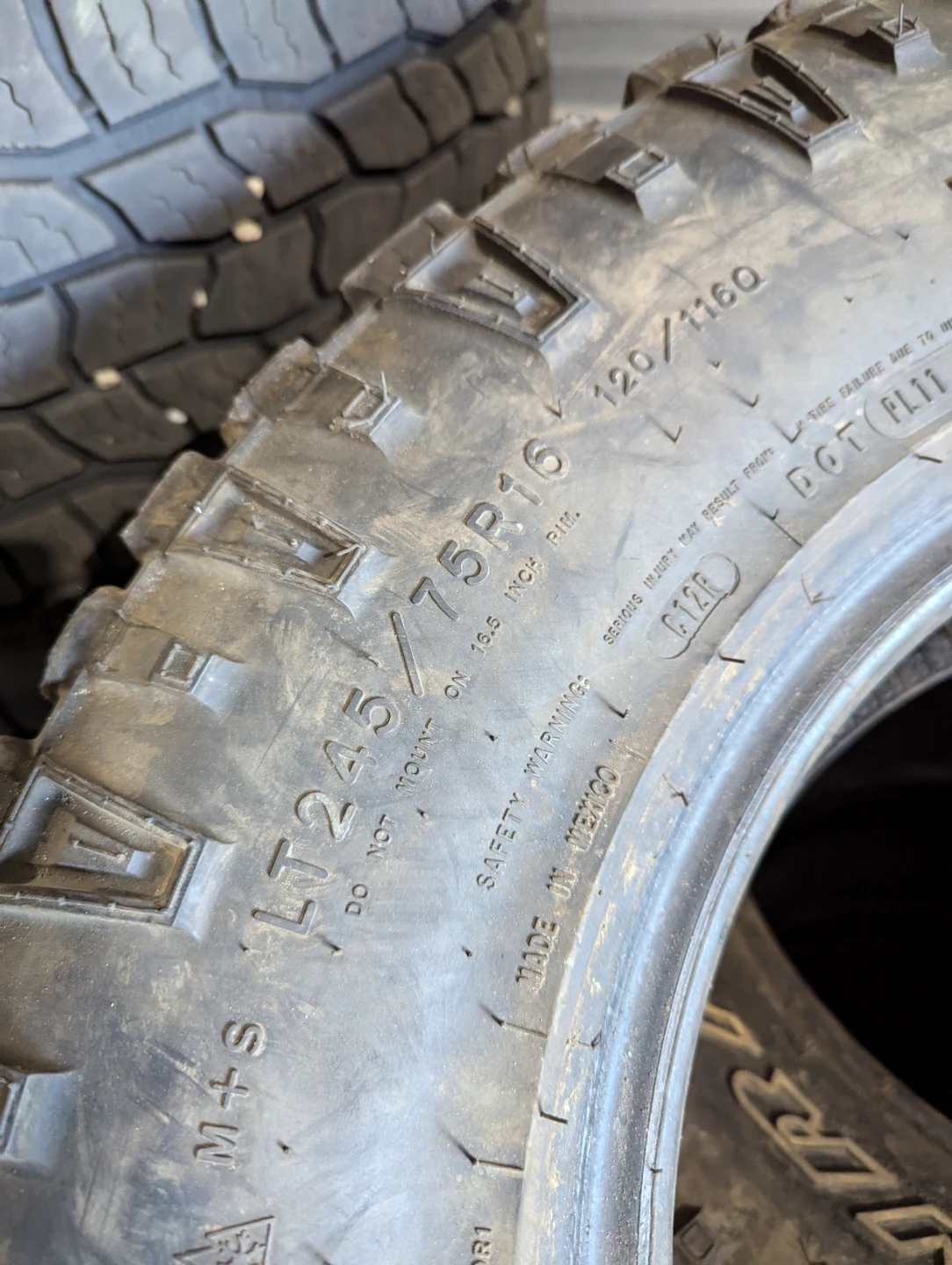 LT245/75R16Goodyear Wrangler DuraTrac  Tires - photo 2
